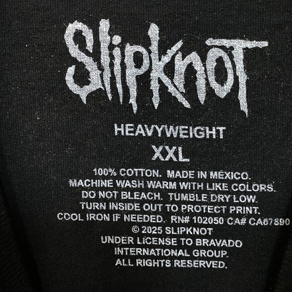 Slipknot Mate Feed Kill Repeat Album Heavy Metal Band T-Shirt 2XL - Picture 5 of 5